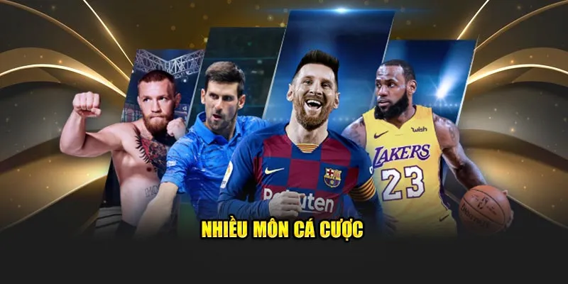 Nhiều môn cá cược